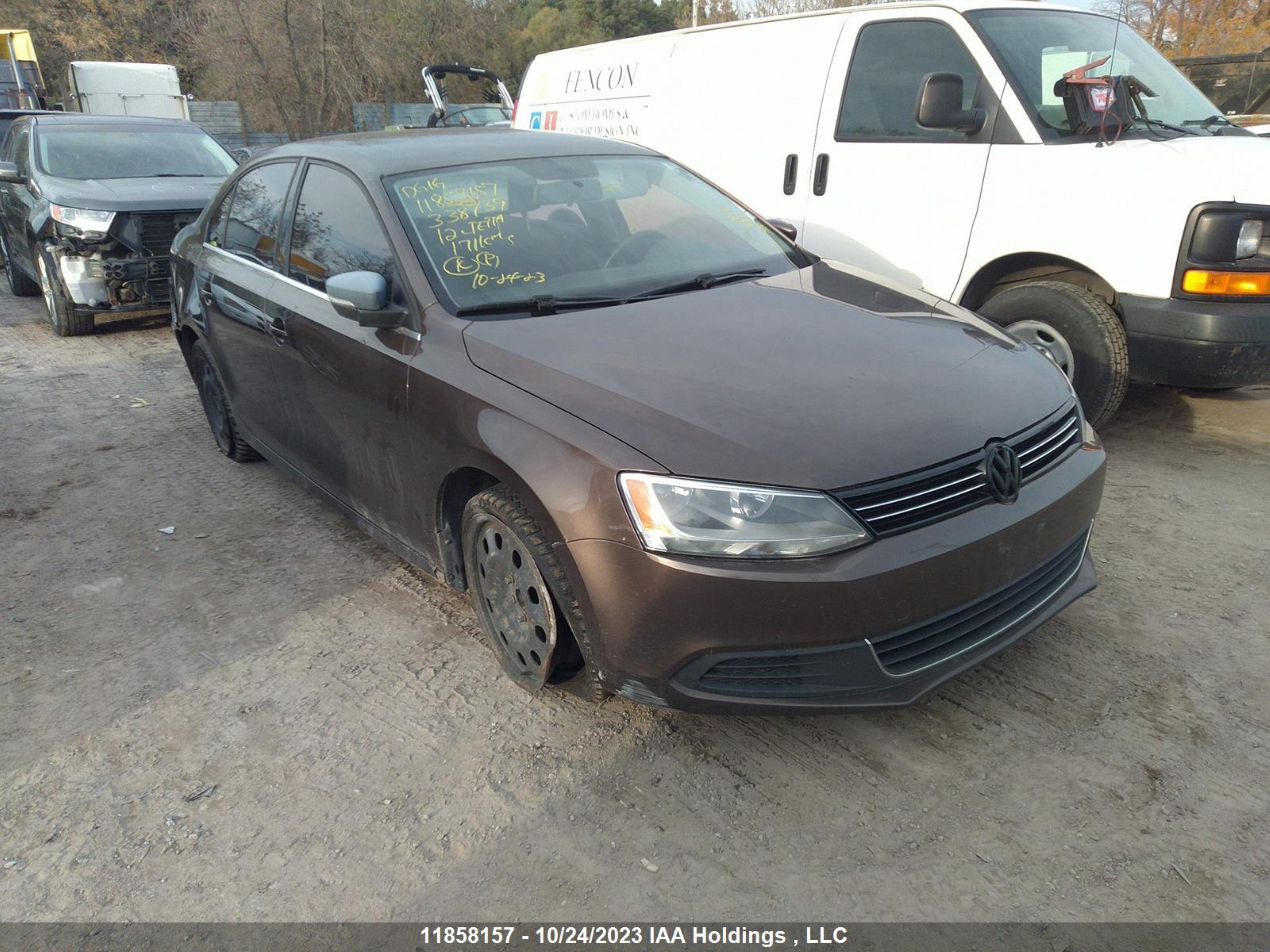 volkswagen jetta 2012 3vwdx7aj6cm338739