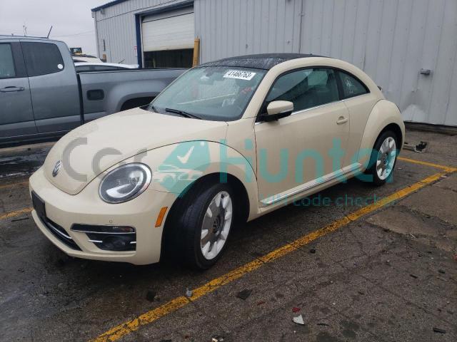 volkswagen beetle s 2019 3vwfd7at9km712178