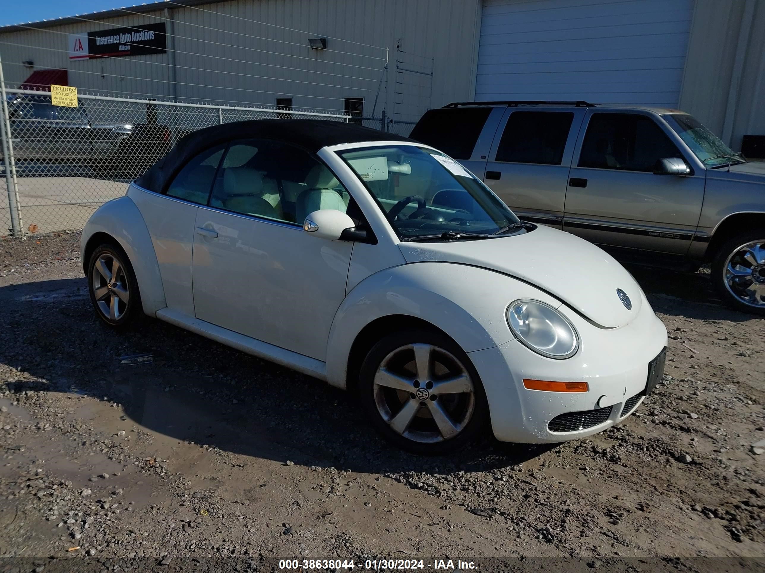 volkswagen beetle 2007 3vwfg31y97m419383