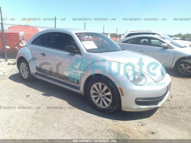 volkswagen beetle coupe 2013 3vwfx7at3dm604178