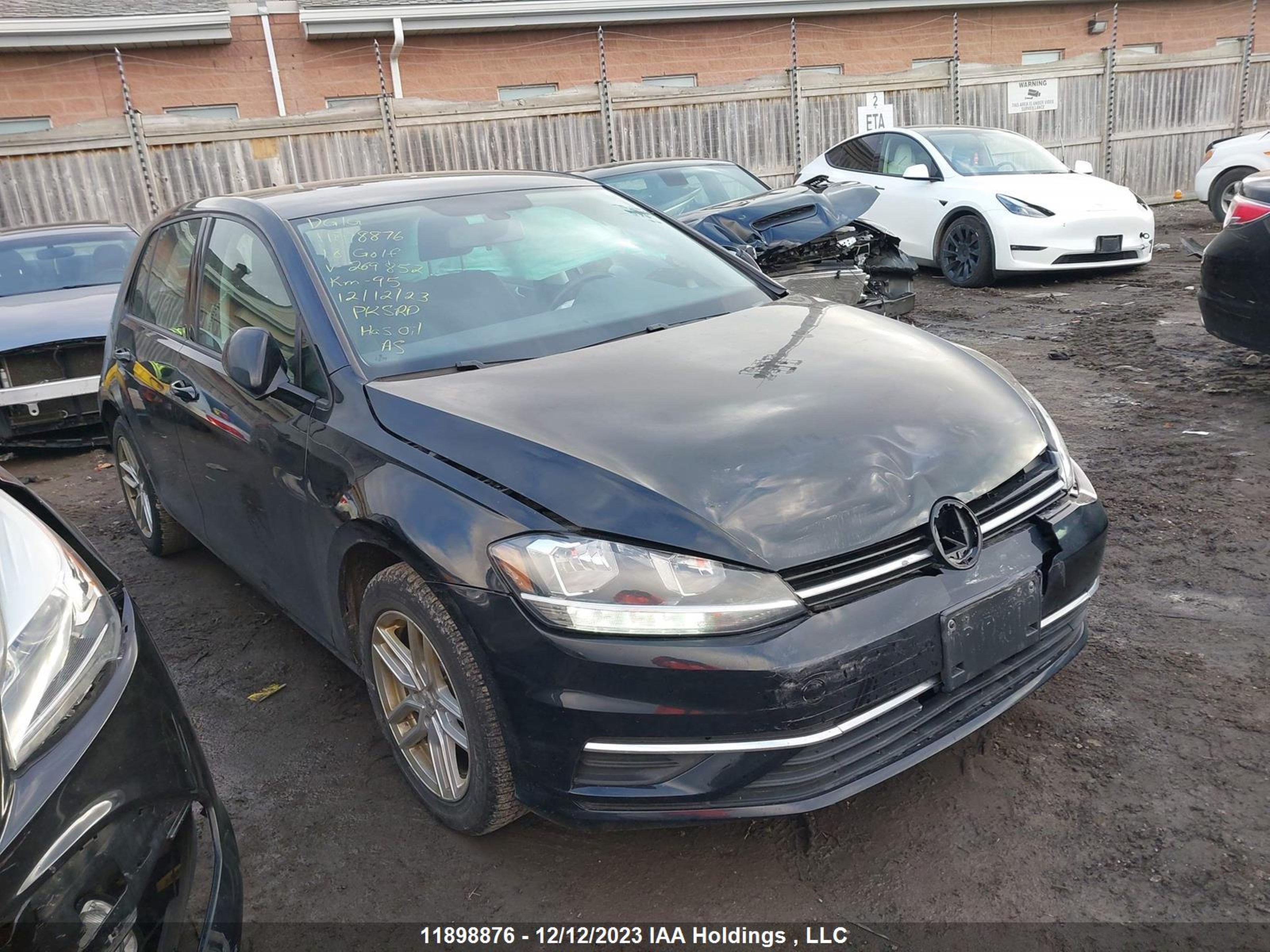 volkswagen golf 2018 3vwg17auxjm269852