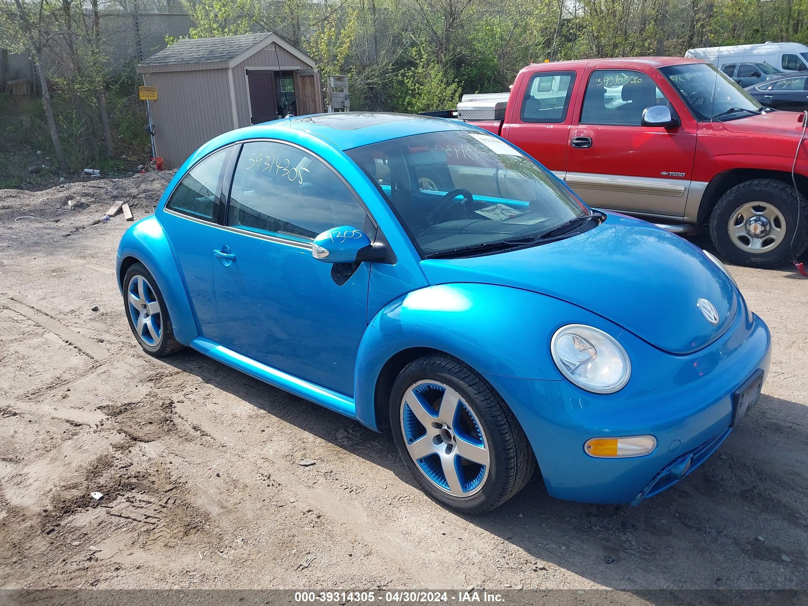 volkswagen beetle 2004 3vwgk31c24m421558