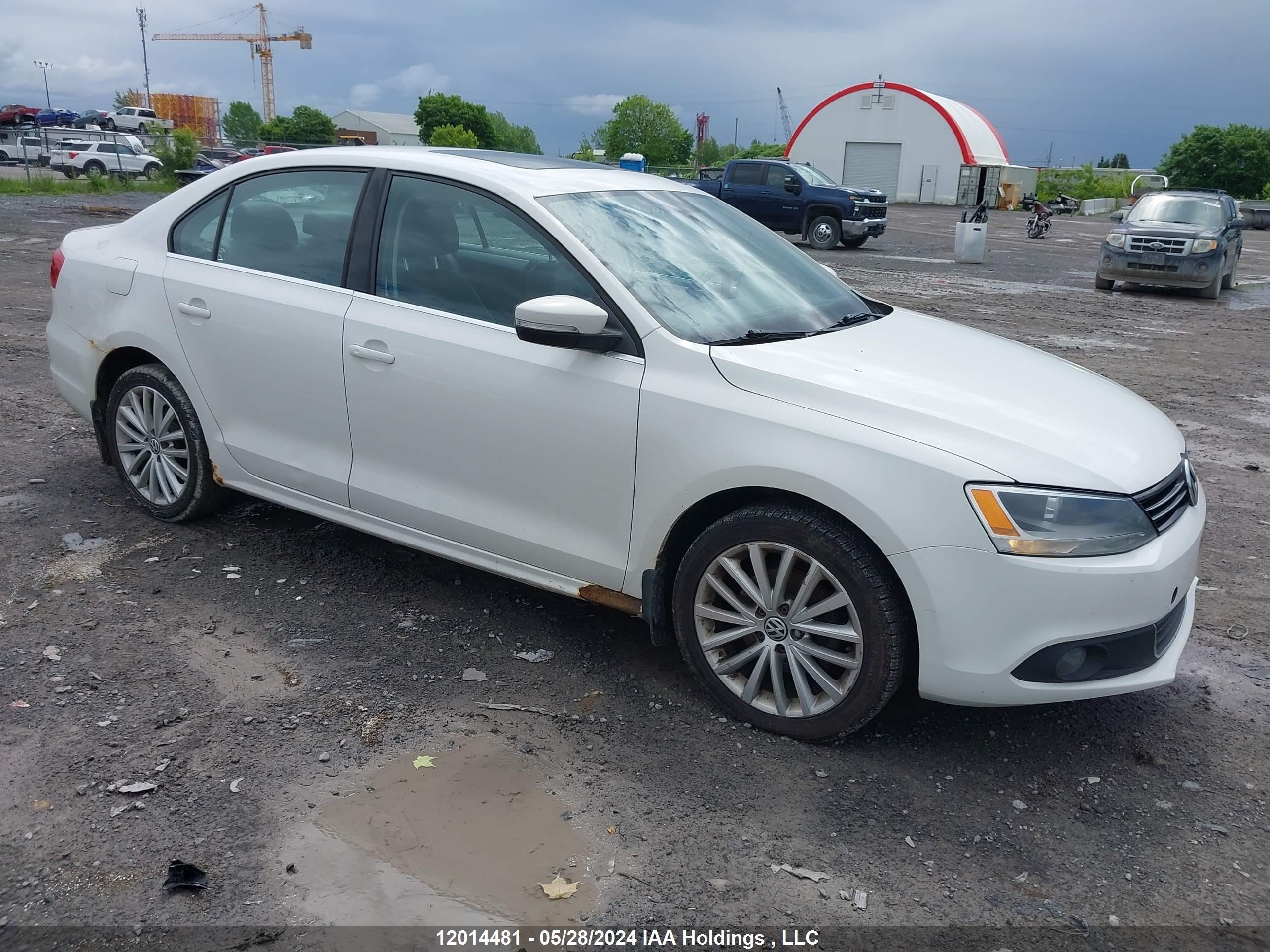 volkswagen jetta 2012 3vwgx7aj4cm313979