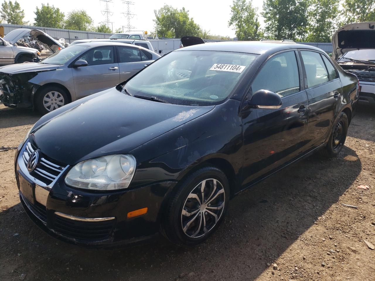 volkswagen jetta 2008 3vwjm71k98m010324