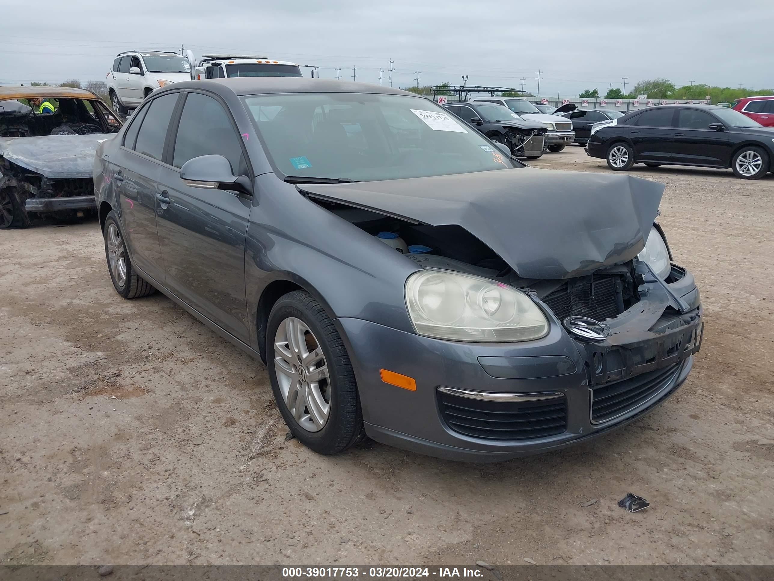 volkswagen jetta 2007 3vwpf71k37m128310