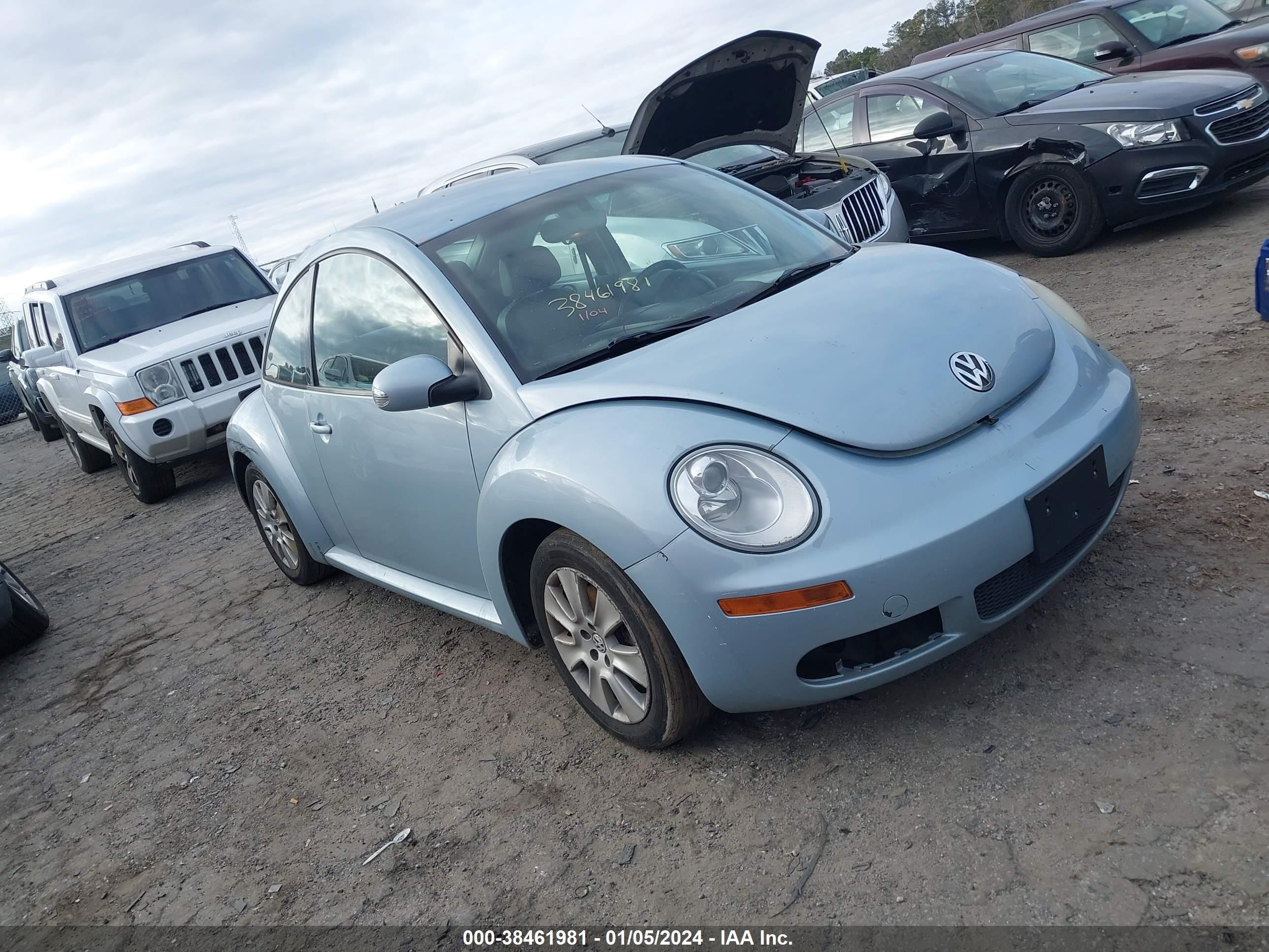 volkswagen beetle 2009 3vwpg31c59m514485