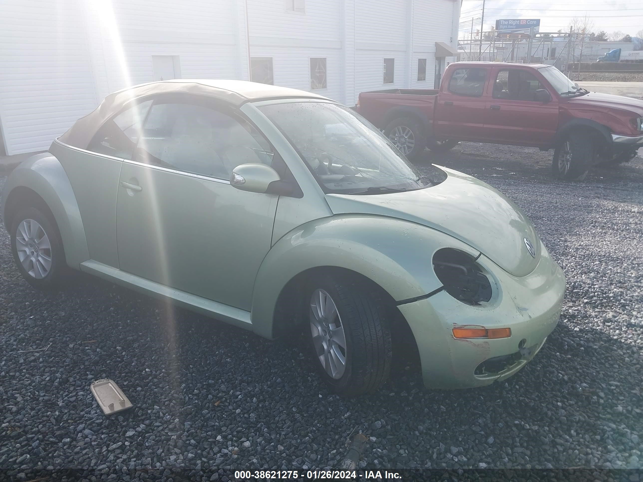 volkswagen beetle 2009 3vwrf31yx9m408511