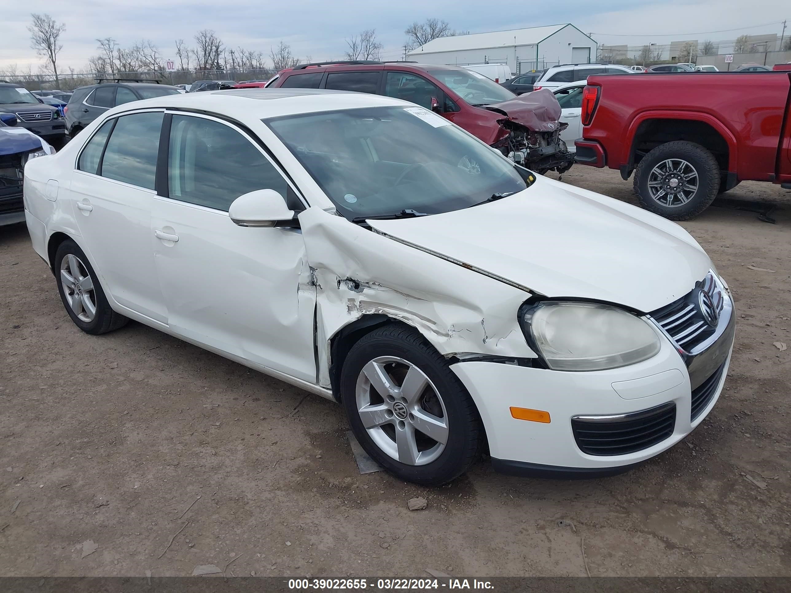 volkswagen jetta 2008 3vwrm71k48m040138