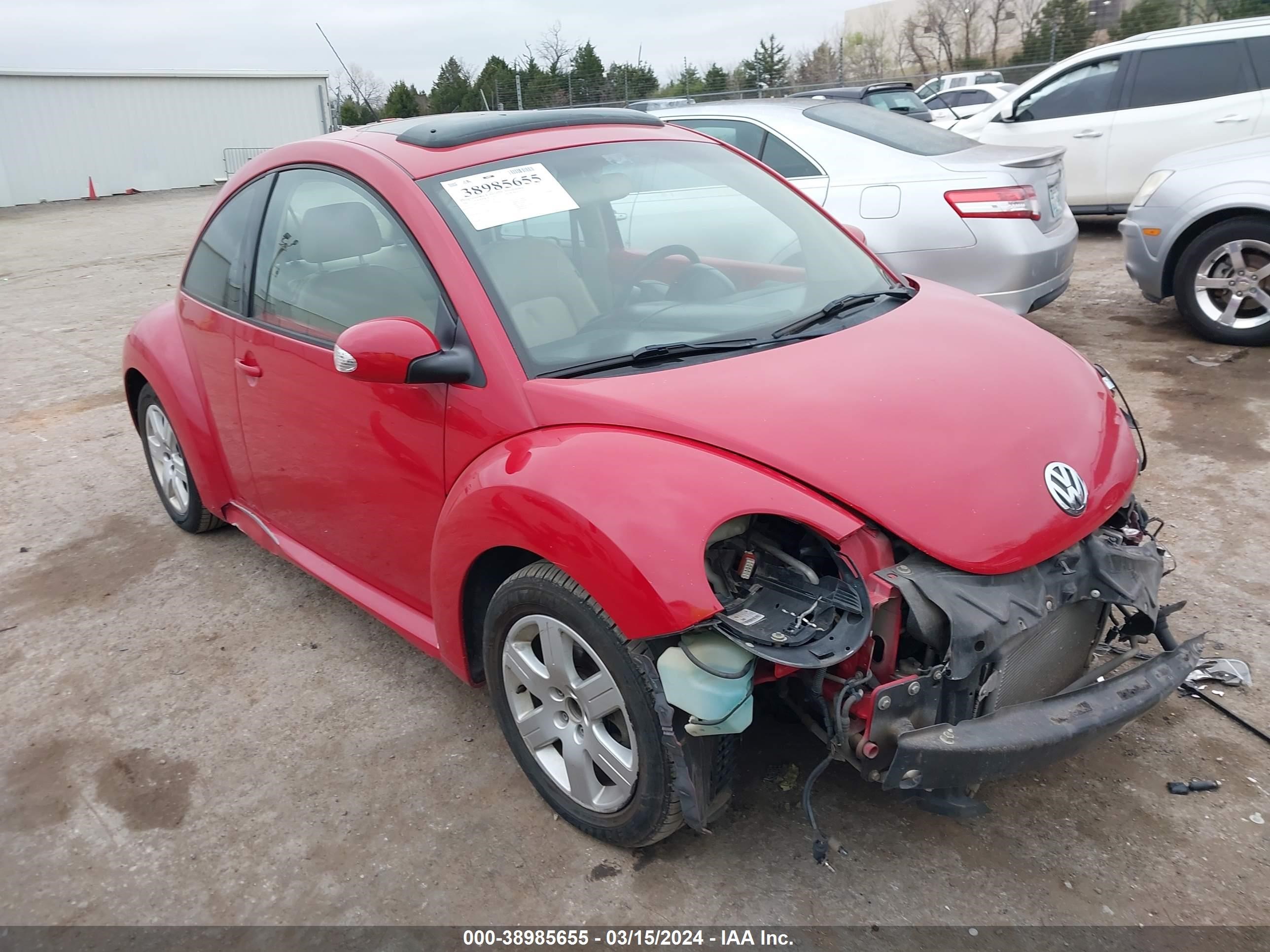 volkswagen beetle 2007 3vwrw31c07m516248