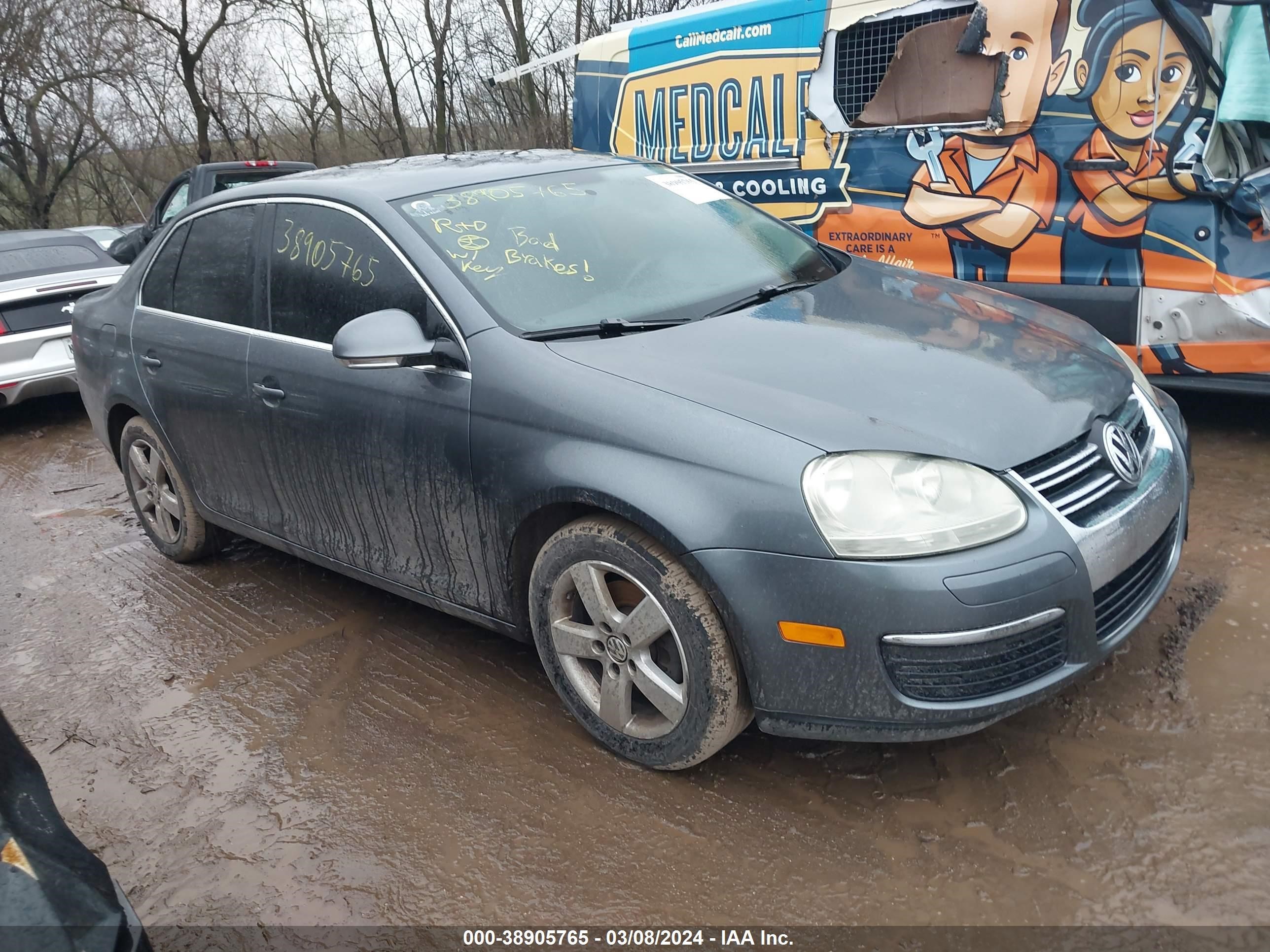 volkswagen jetta 2009 3vwrz71k49m024332