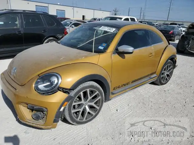 volkswagen beetle 2017 3vws17at0hm624717