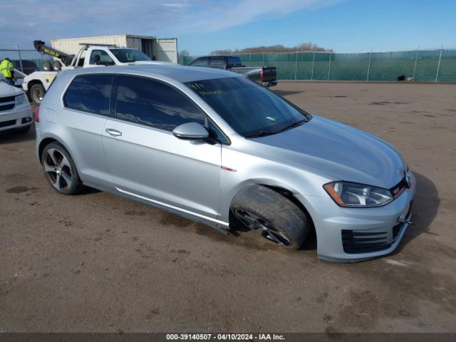 volkswagen golf gti 2016 3vwyt7auxgm006428