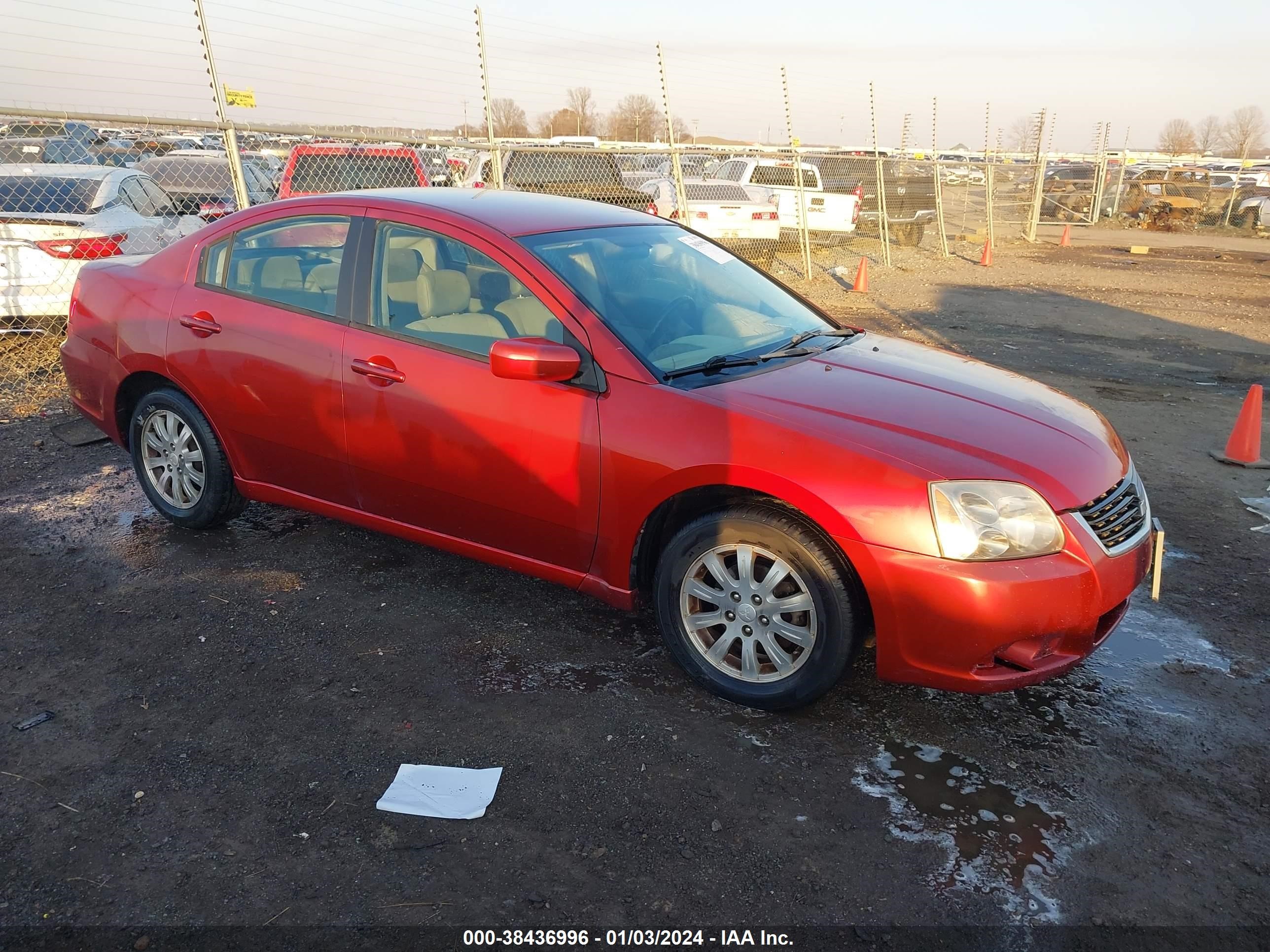 mitsubishi galant 2009 4a3ab36fx9e019891