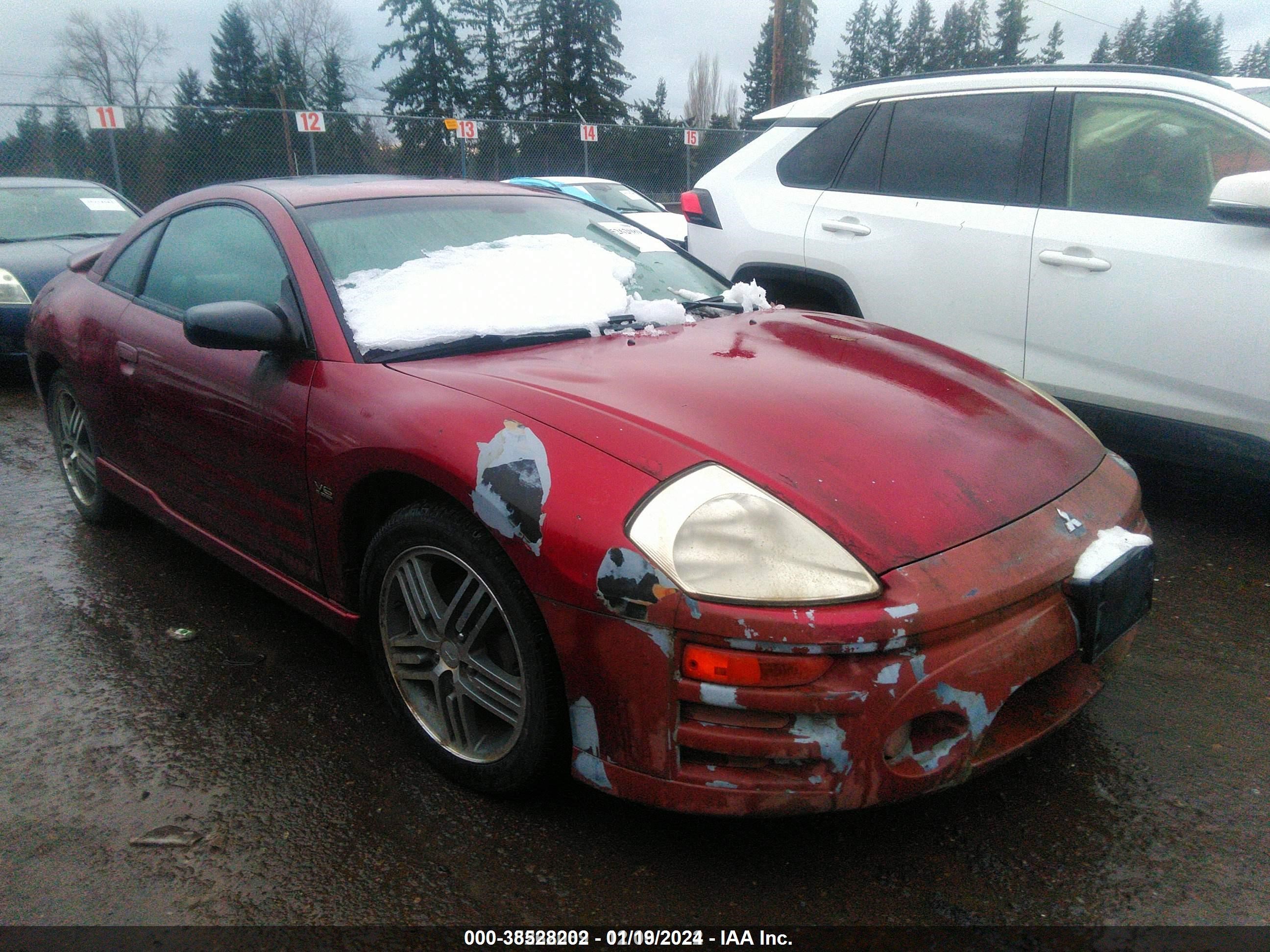 mitsubishi eclipse 2003 4a3ac74h33e012264