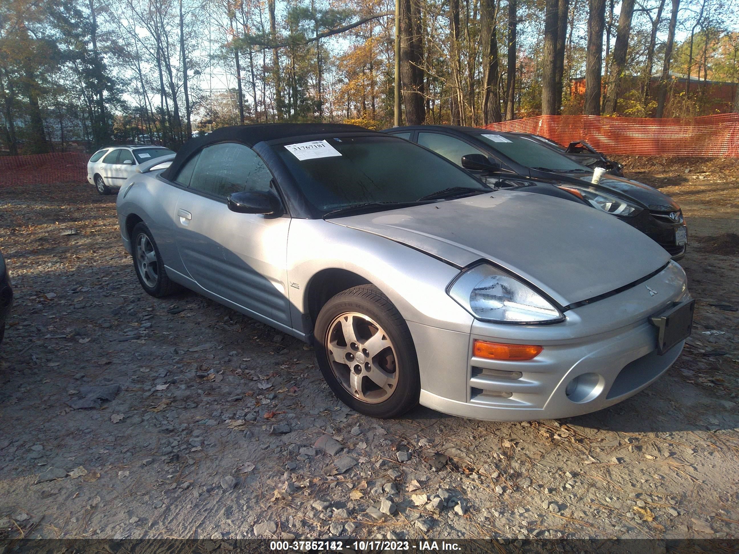 mitsubishi eclipse 2003 4a3ae45g73e020365