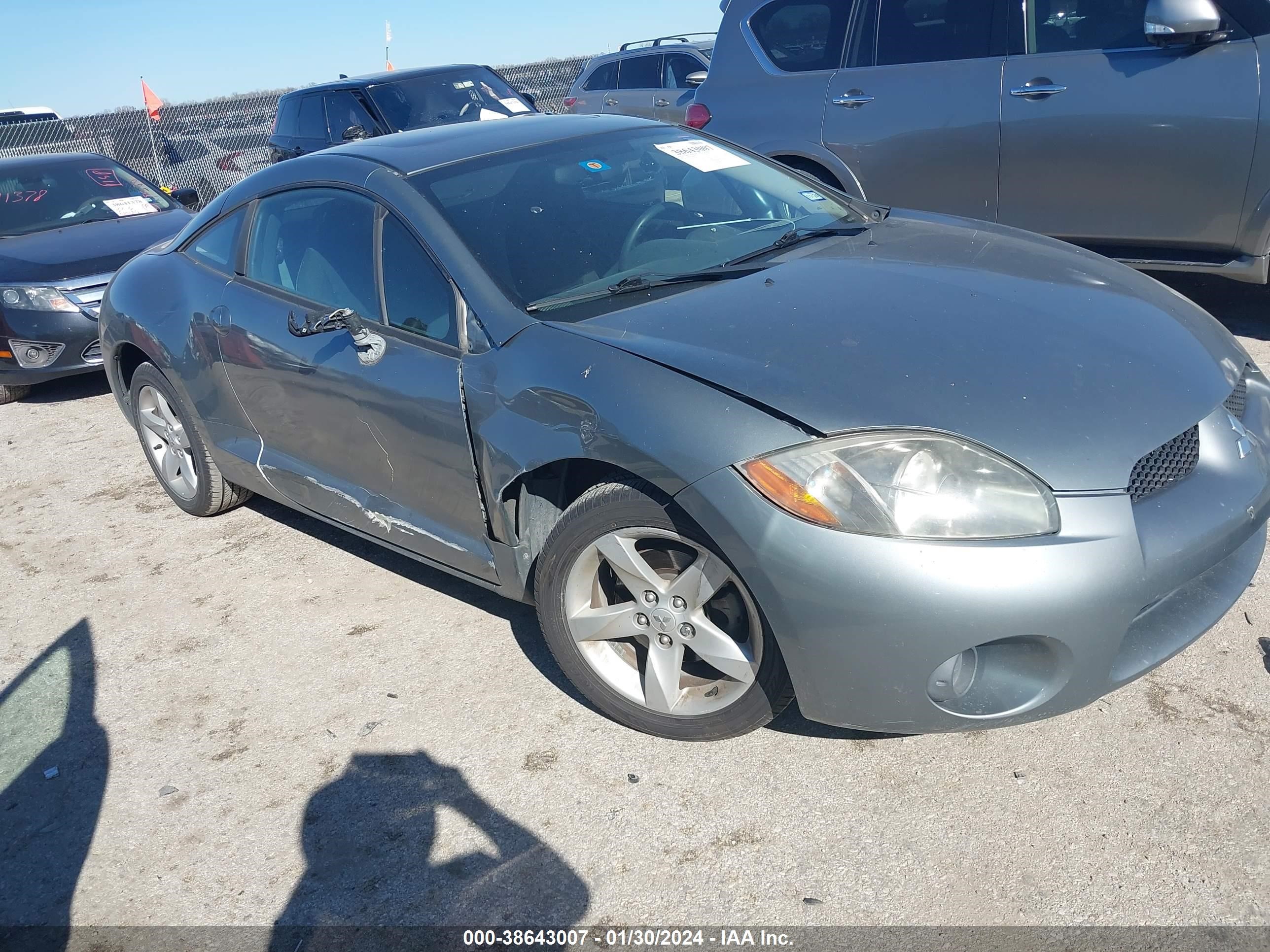 mitsubishi eclipse 2007 4a3ak24f07e022938