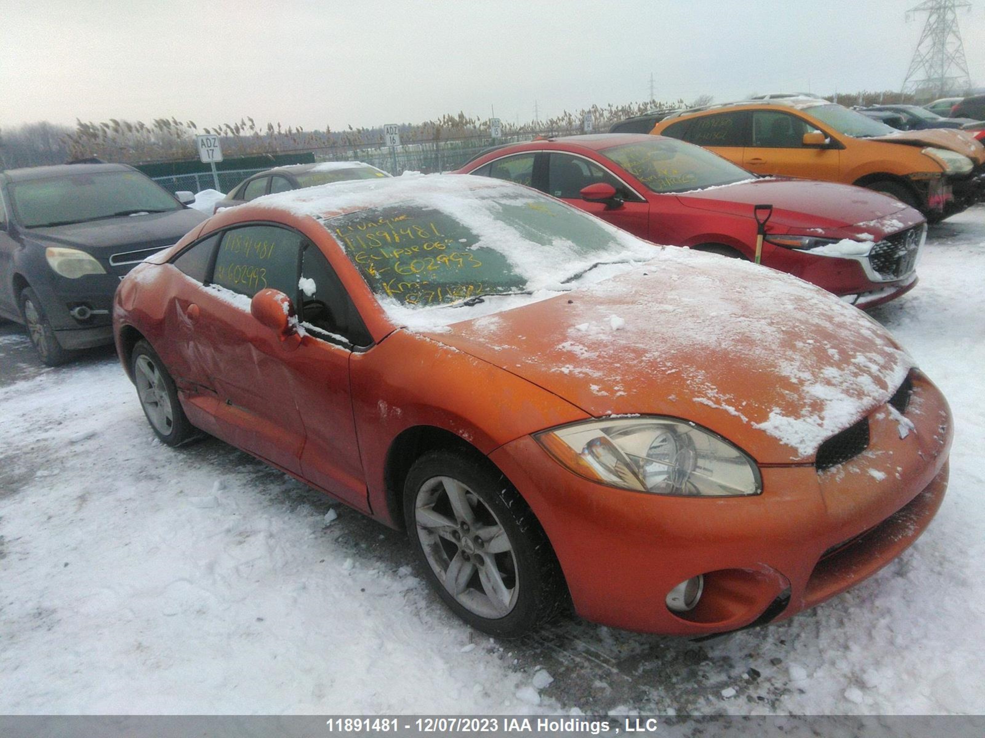 mitsubishi eclipse 2006 4a3ak24f76e602993