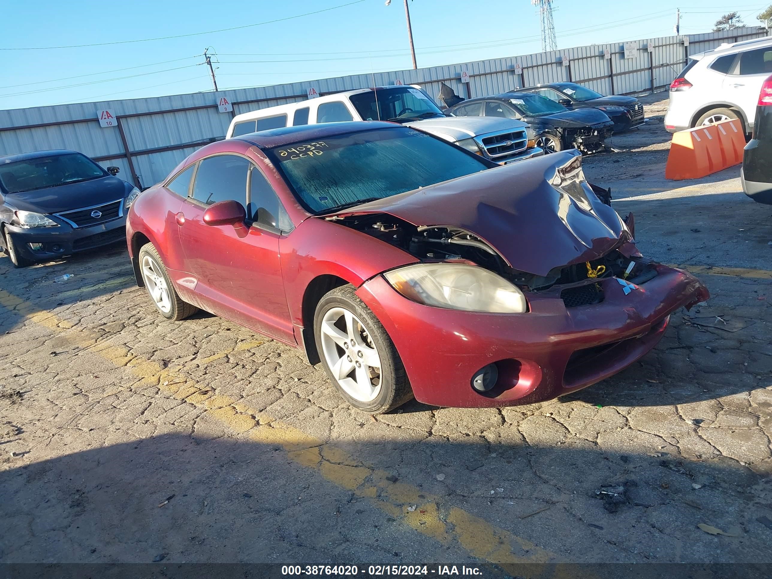 mitsubishi eclipse 2007 4a3ak24f97e021772