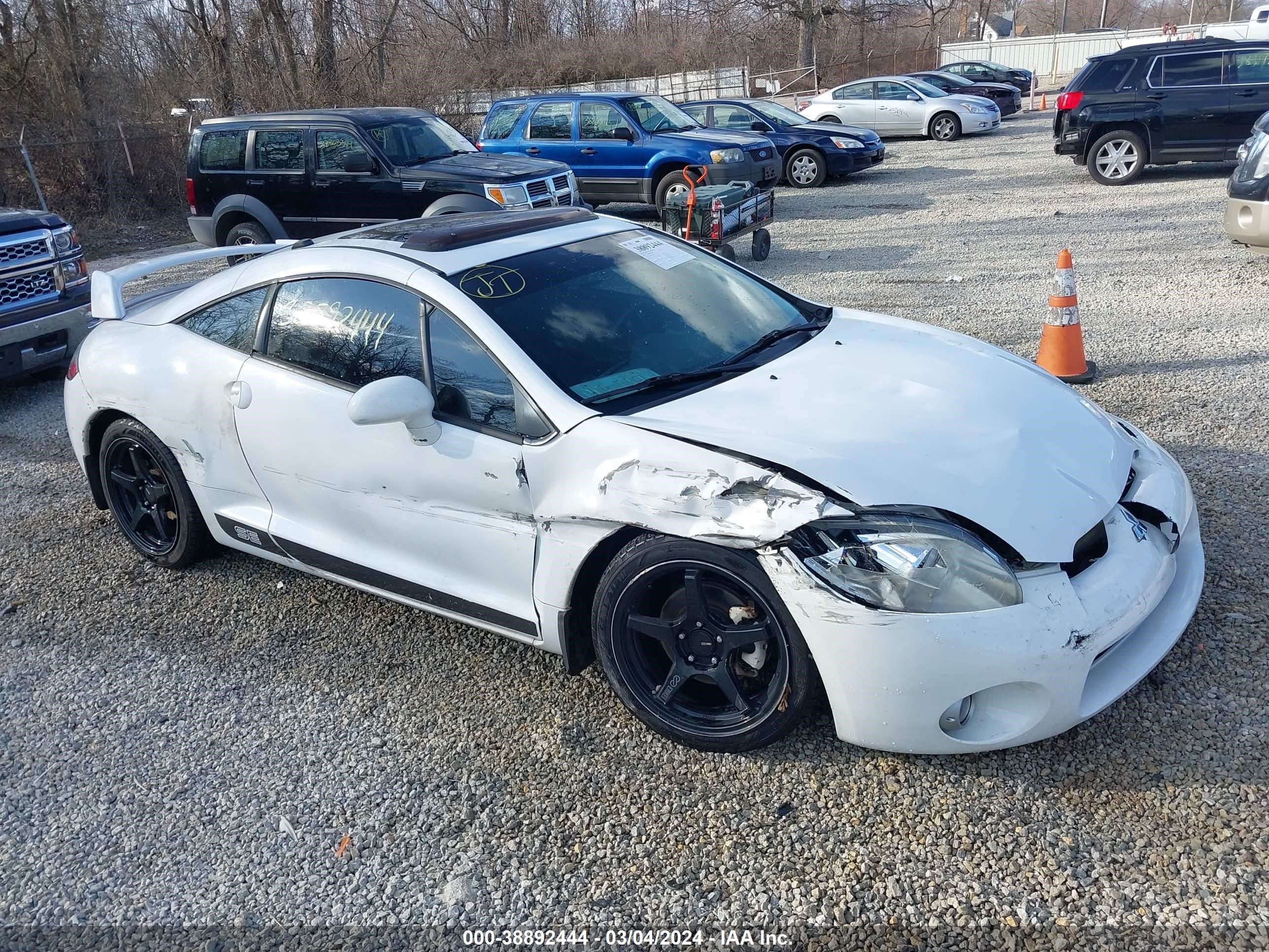 mitsubishi eclipse 2008 4a3ak64t18e017925