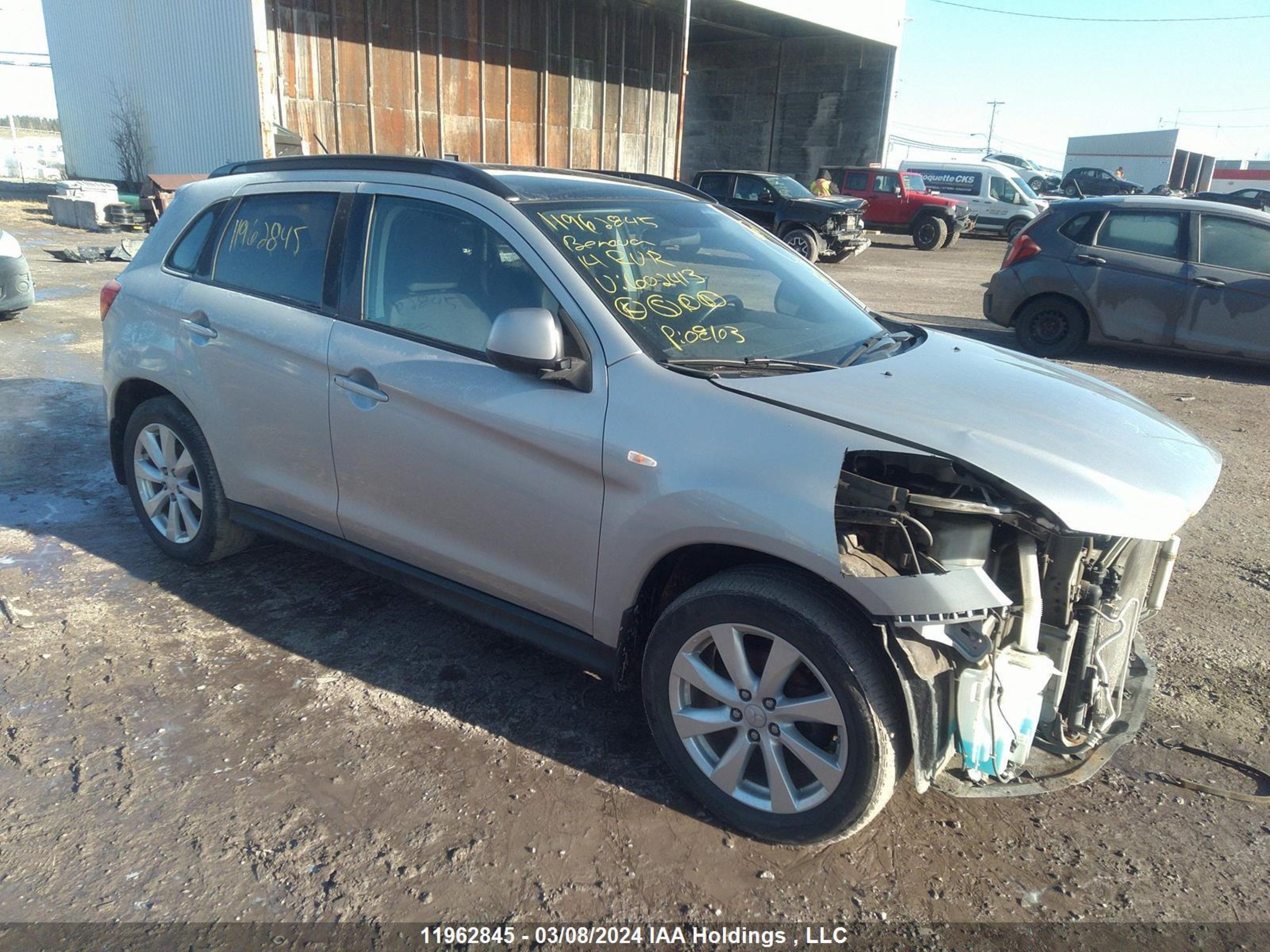 mitsubishi rvr 2014 4a4aj4au2ee602413