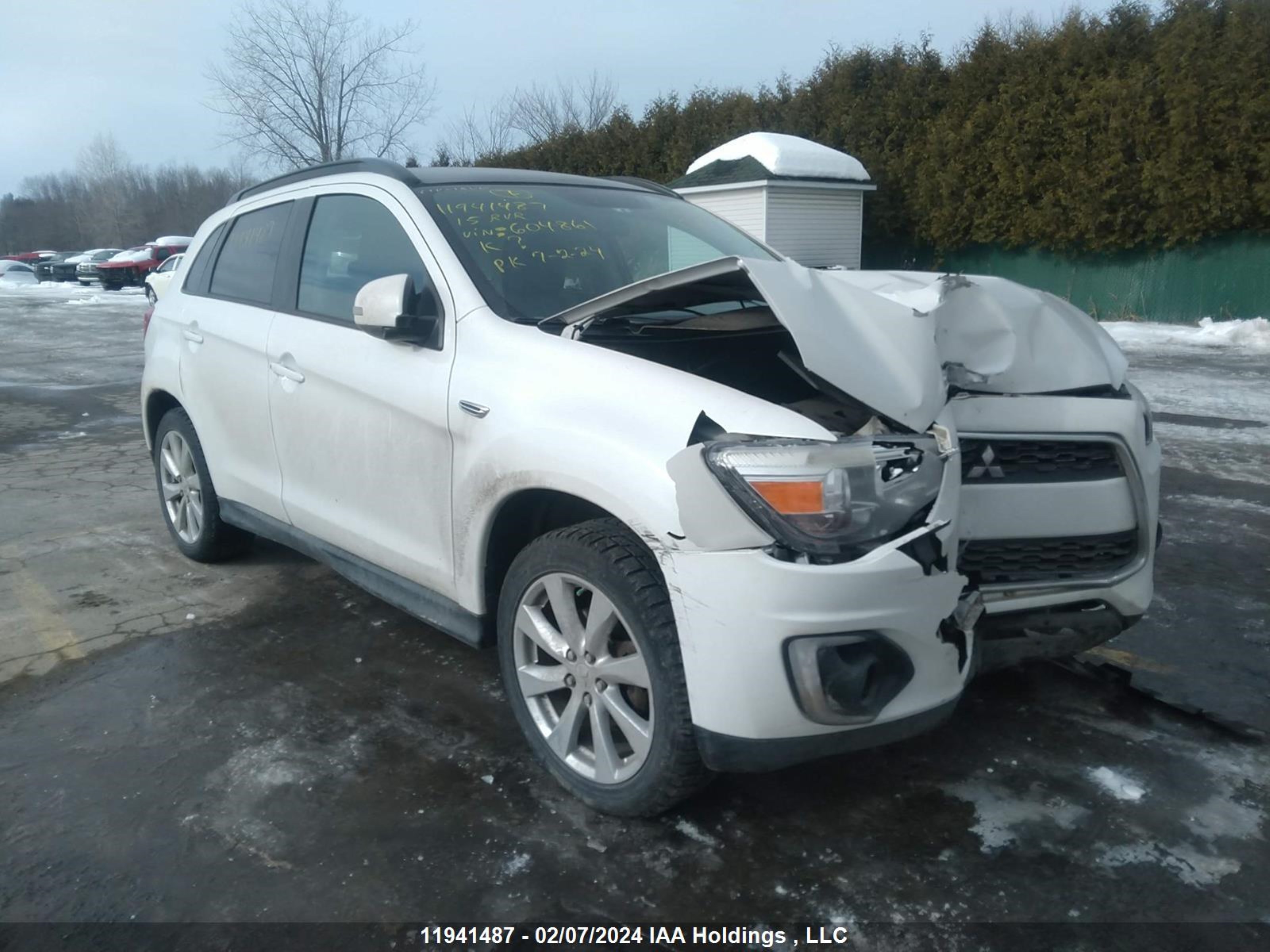 mitsubishi rvr 2015 4a4aj4aw2fe604861