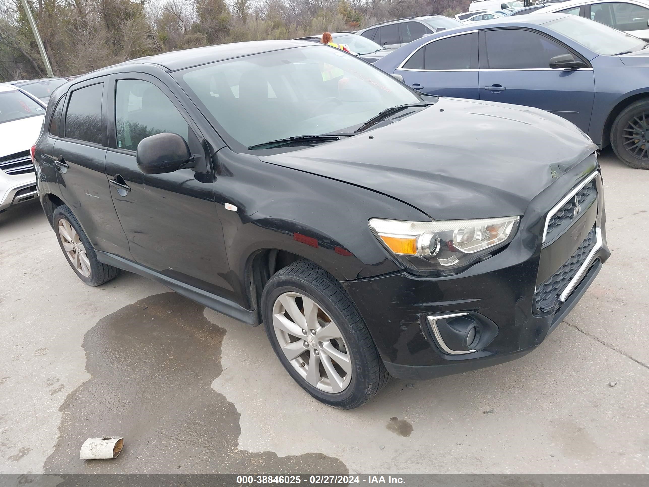 mitsubishi outlander 2015 4a4ap3au2fe039695