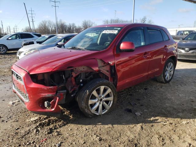 mitsubishi outlander 2014 4a4ap3au3ee016537