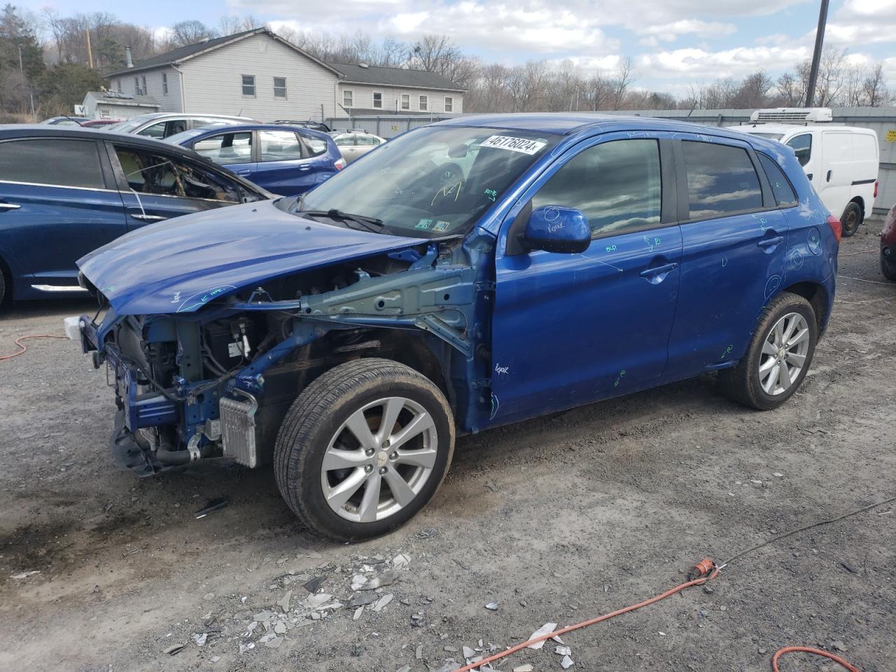 mitsubishi outlander 2015 4a4ap3au3fe005359