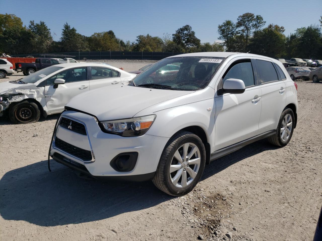 mitsubishi outlander 2013 4a4ap3au5de021558