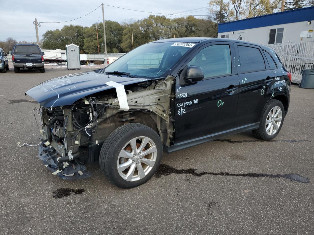 mitsubishi outlander 2015 4a4ap3au6fe038775