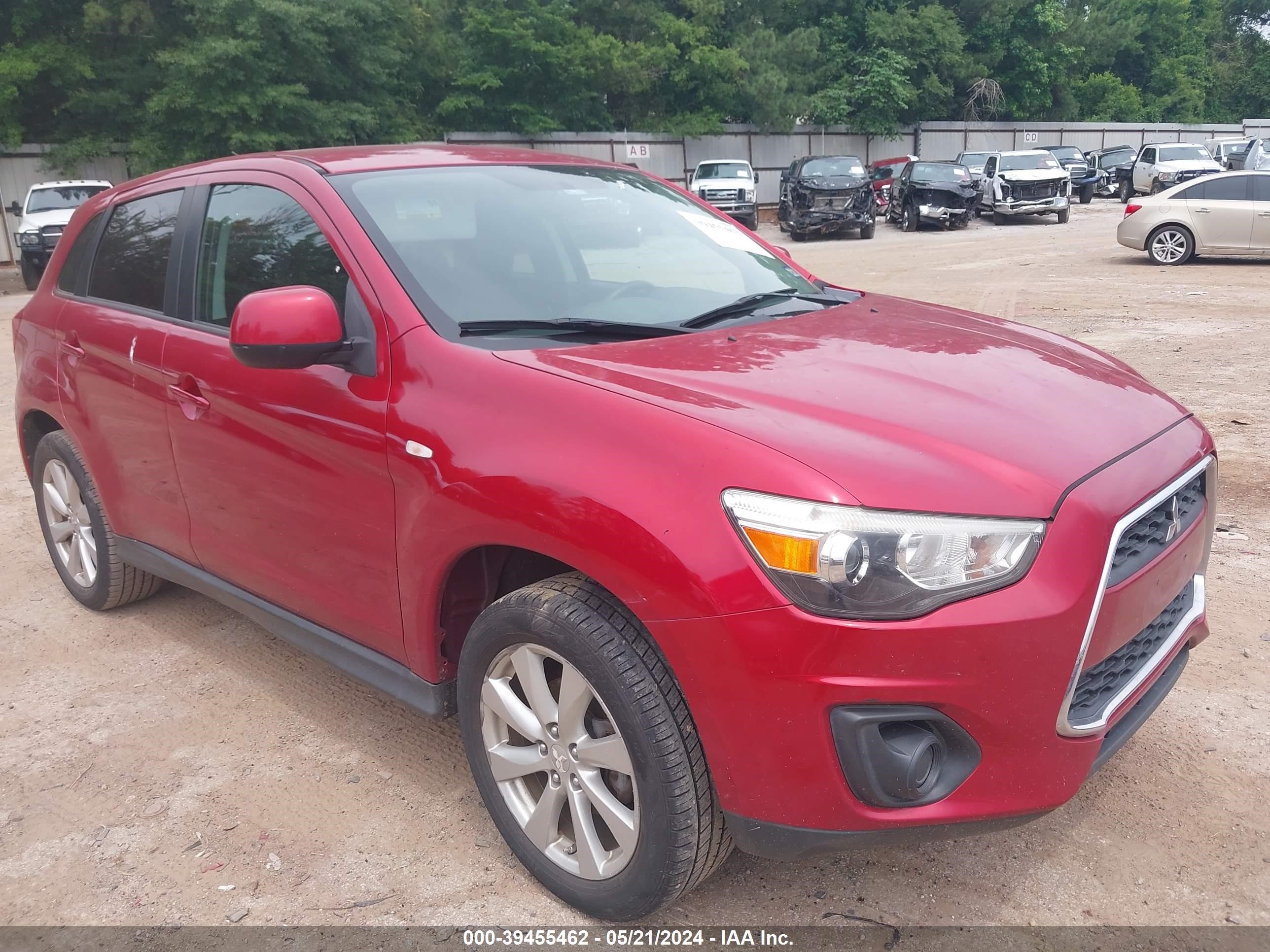 mitsubishi outlander 2015 4a4ap3au8fe019242