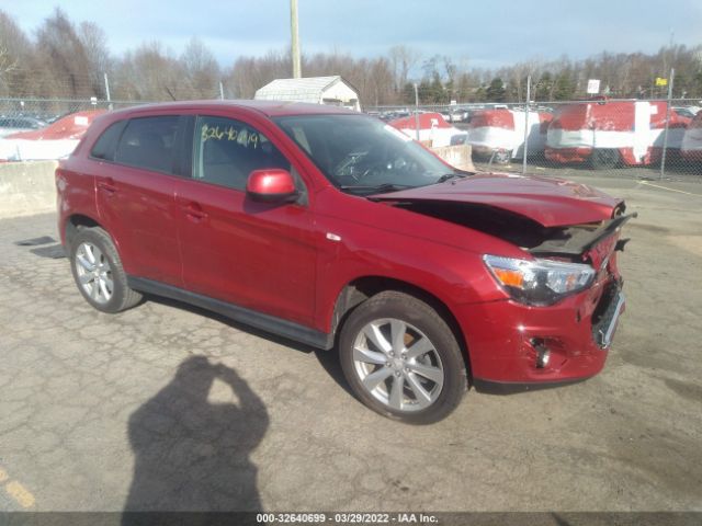 mitsubishi outlander sport 2015 4a4ap3au8fe057747