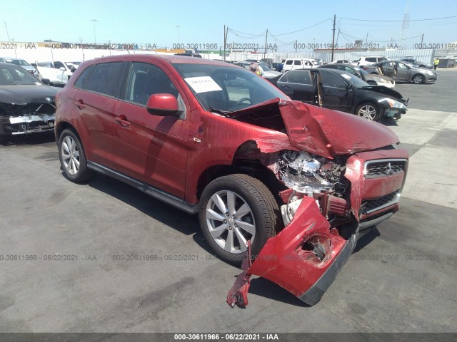 mitsubishi outlander sport 2013 4a4ap3auxde015108