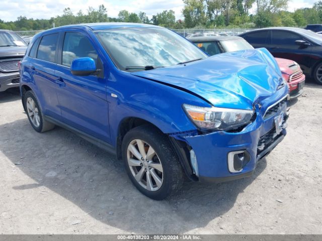 mitsubishi outlander sport 2015 4a4ap4au2fe012289