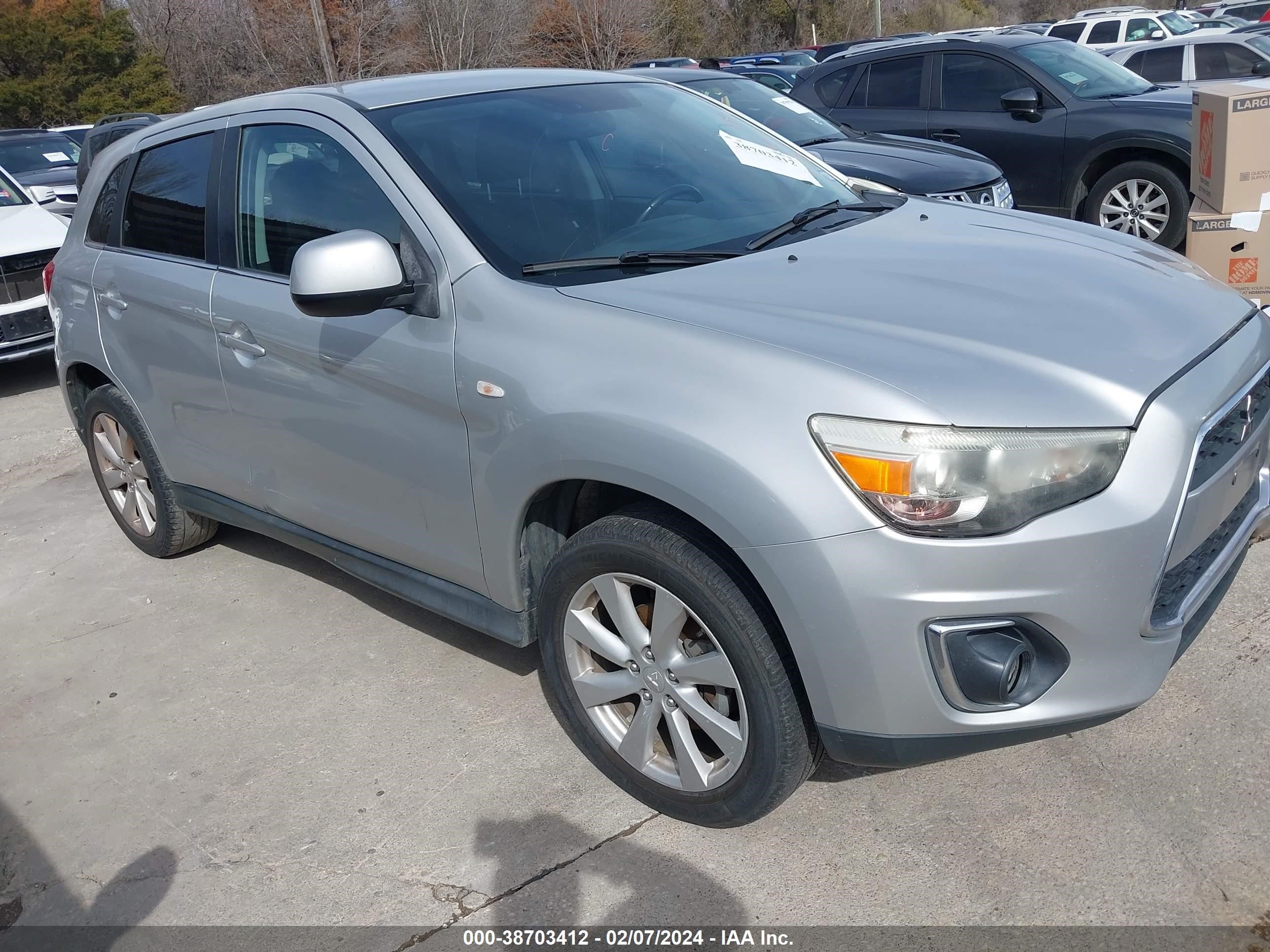 mitsubishi outlander 2013 4a4ap4au3de008278