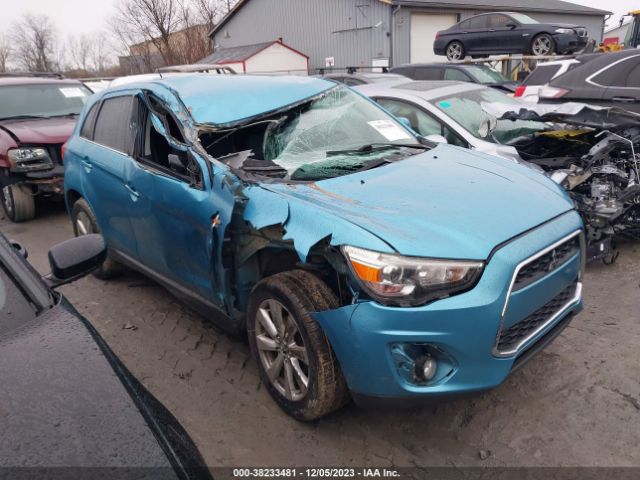 mitsubishi outlander sport 2014 4a4ap4au9ee006567