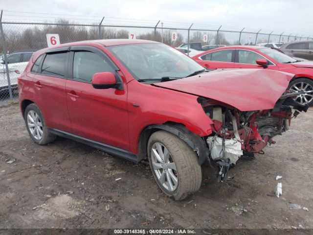 mitsubishi outlander sport 2014 4a4ar3au6ee009401