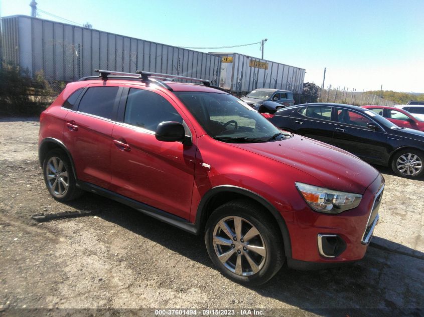 mitsubishi outlander 2013 4a4ar5au6de016519