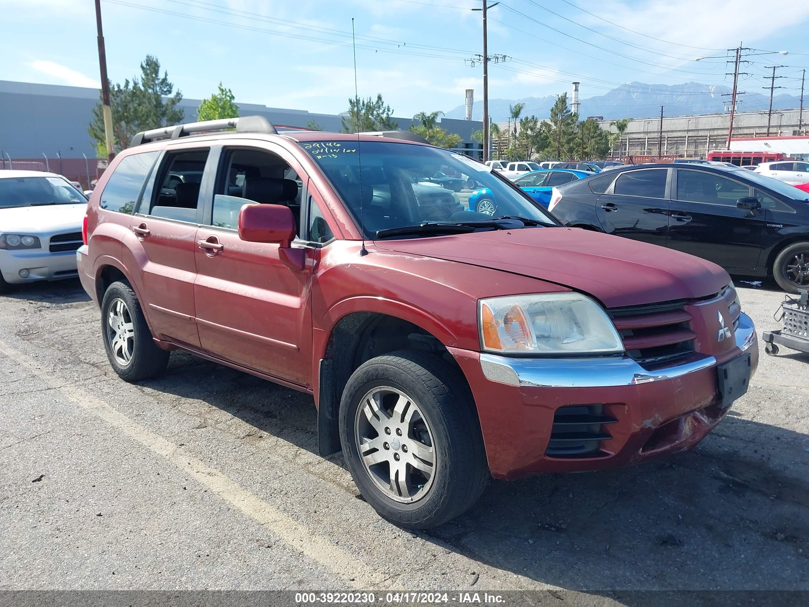 mitsubishi endeavor 2004 4a4mm31s54e007129