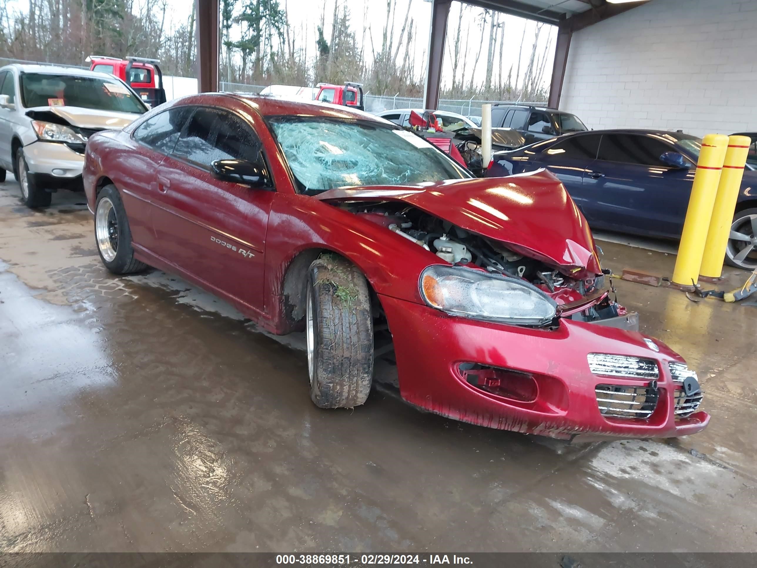 dodge stratus 2001 4b3ag52h71e090574