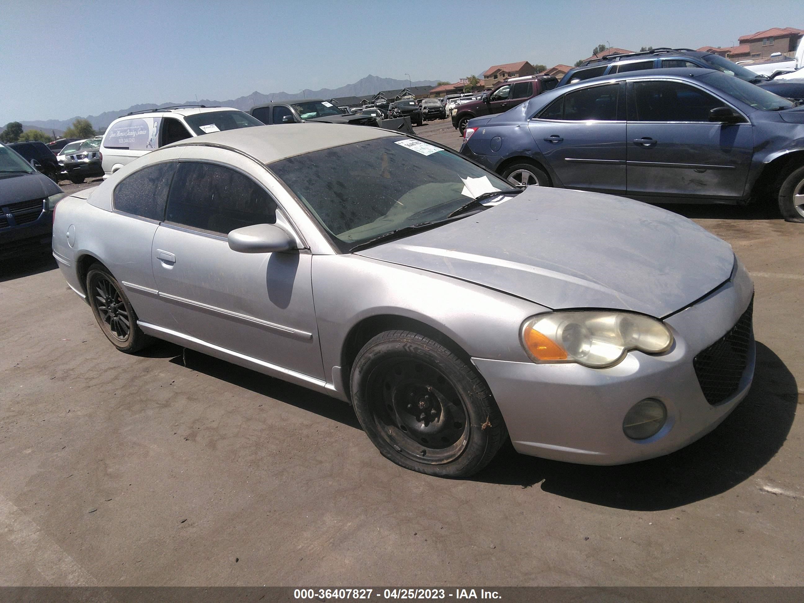 chrysler sebring 2005 4c3ag52h05e025414