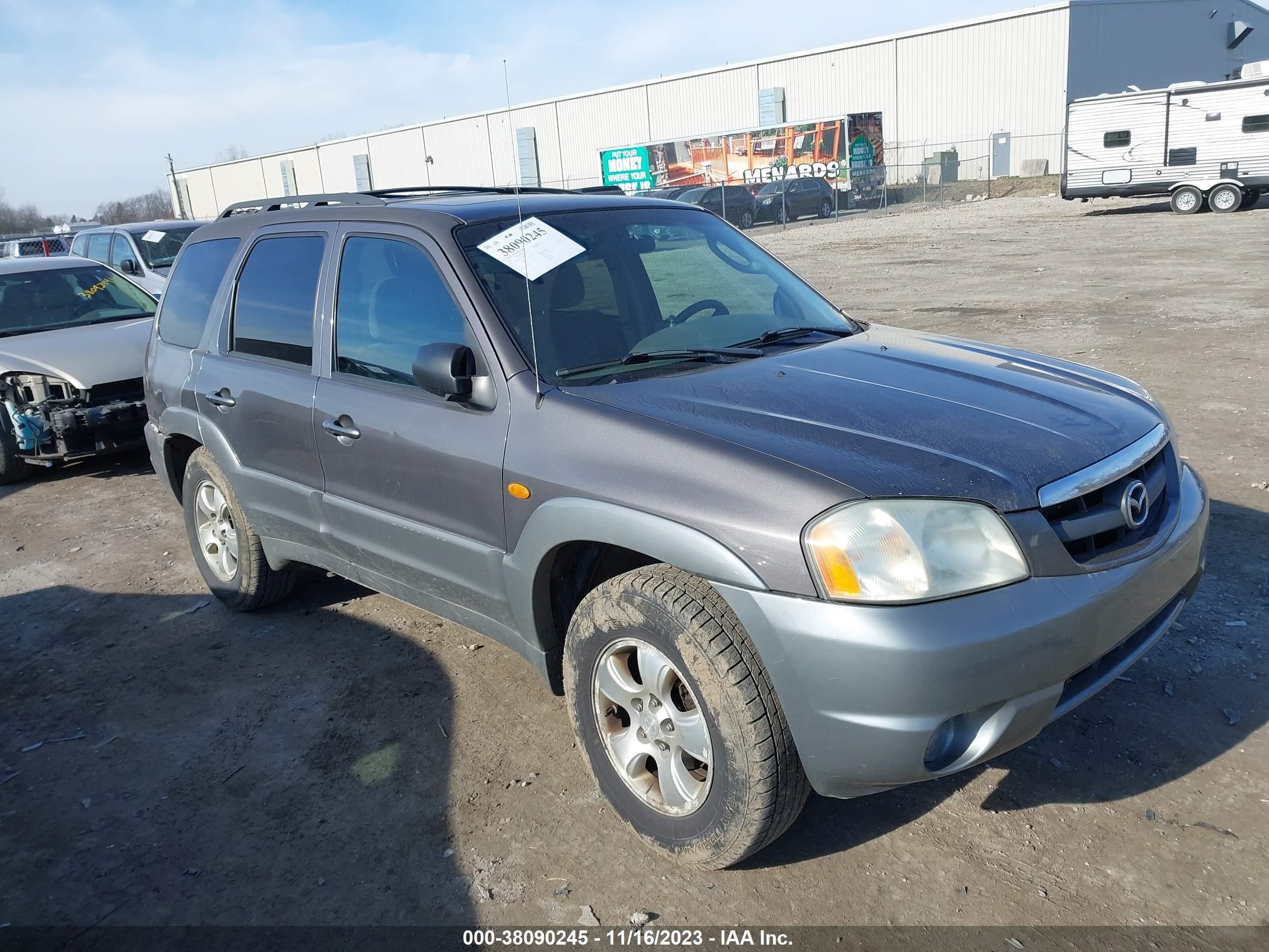 mazda tribute 2002 4f2cu08192km63051