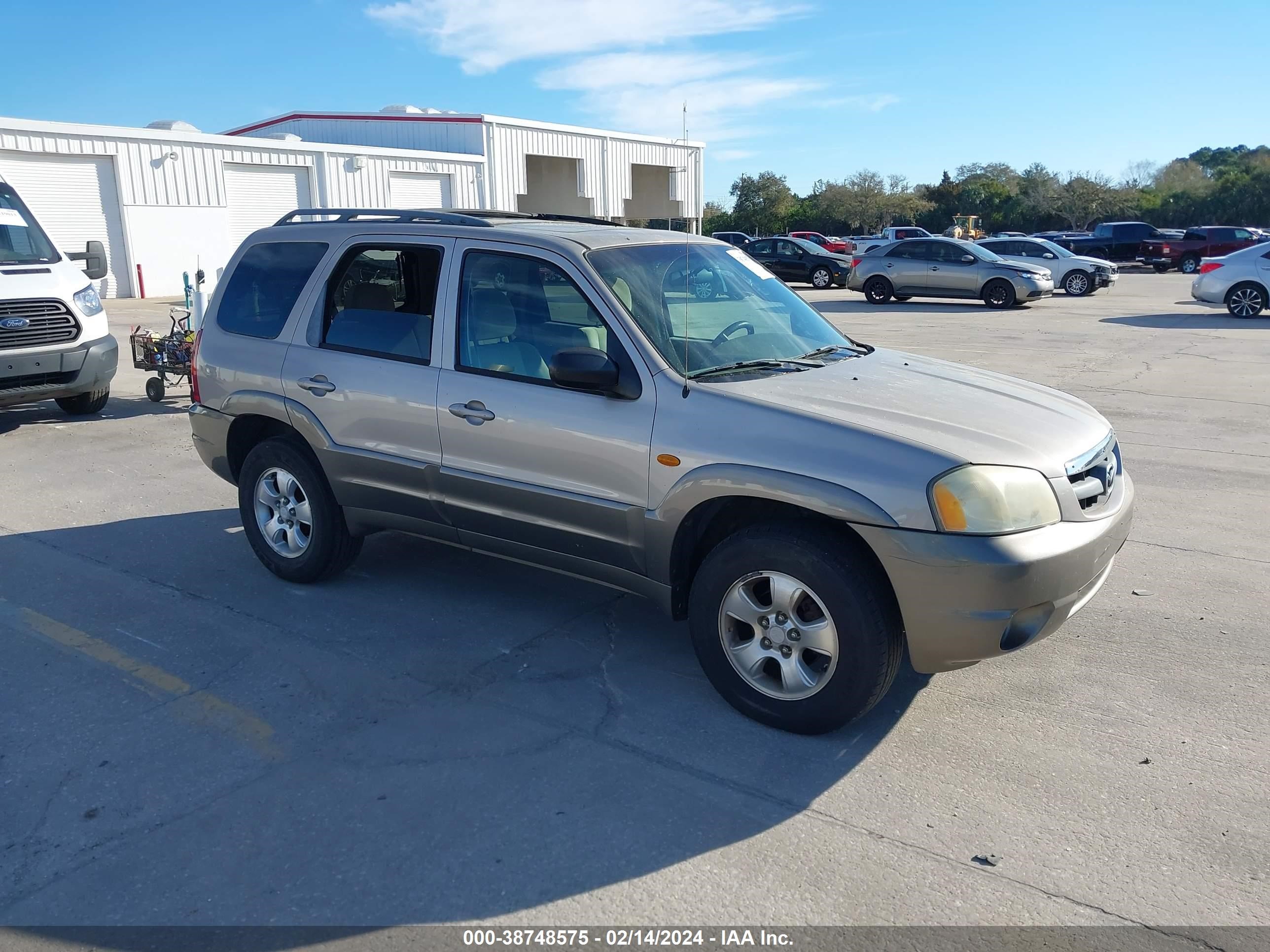 mazda tribute 2002 4f2cu09142km04360