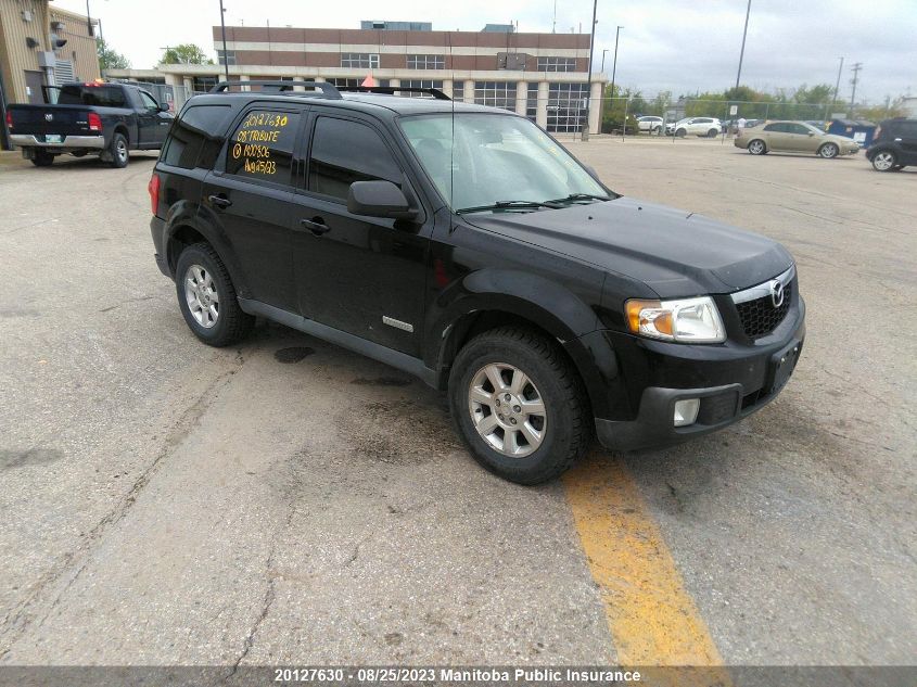 mazda tribute 2008 4f2cz02z68km00806