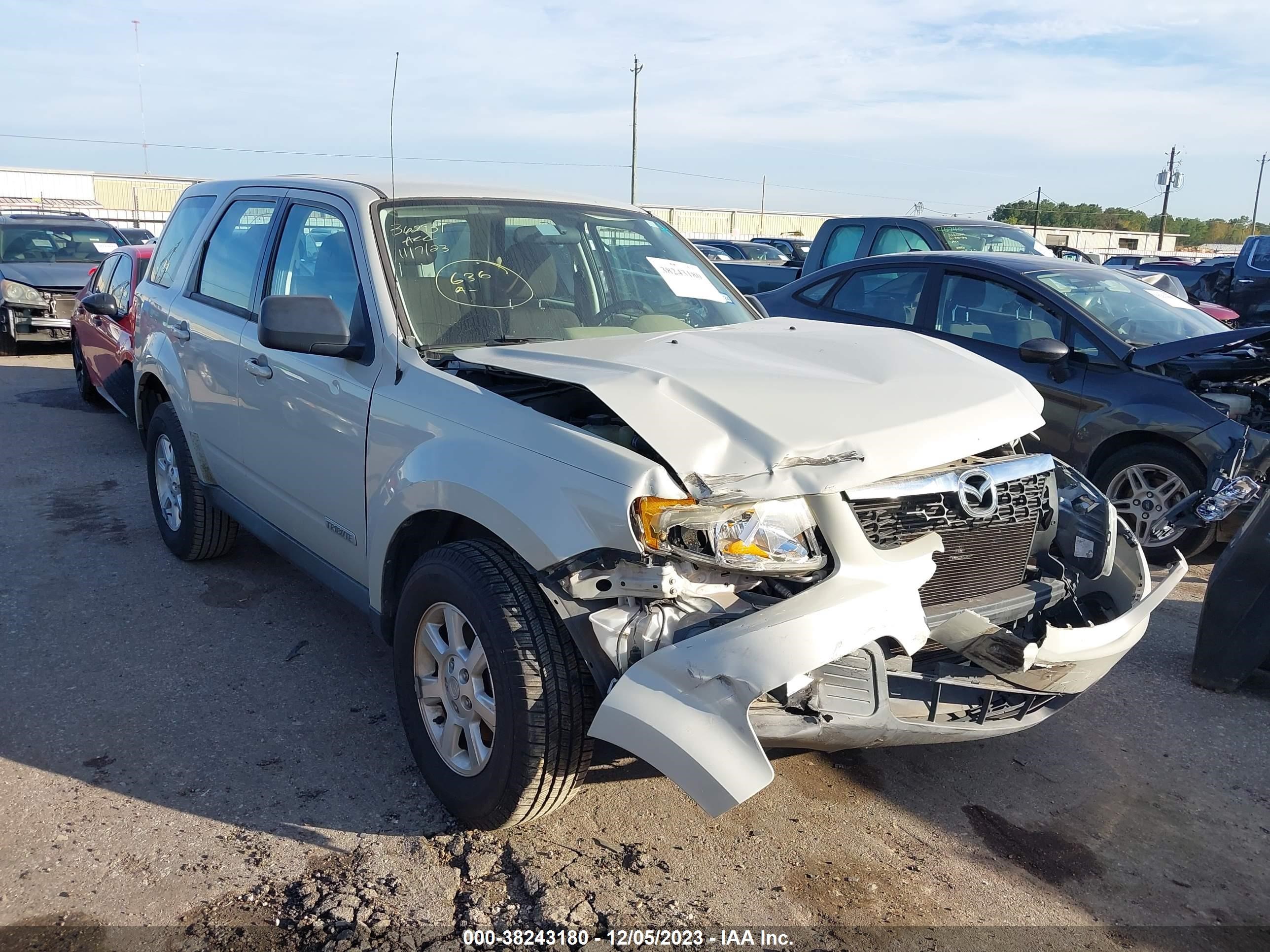 mazda tribute 2008 4f2cz02zx8km32416