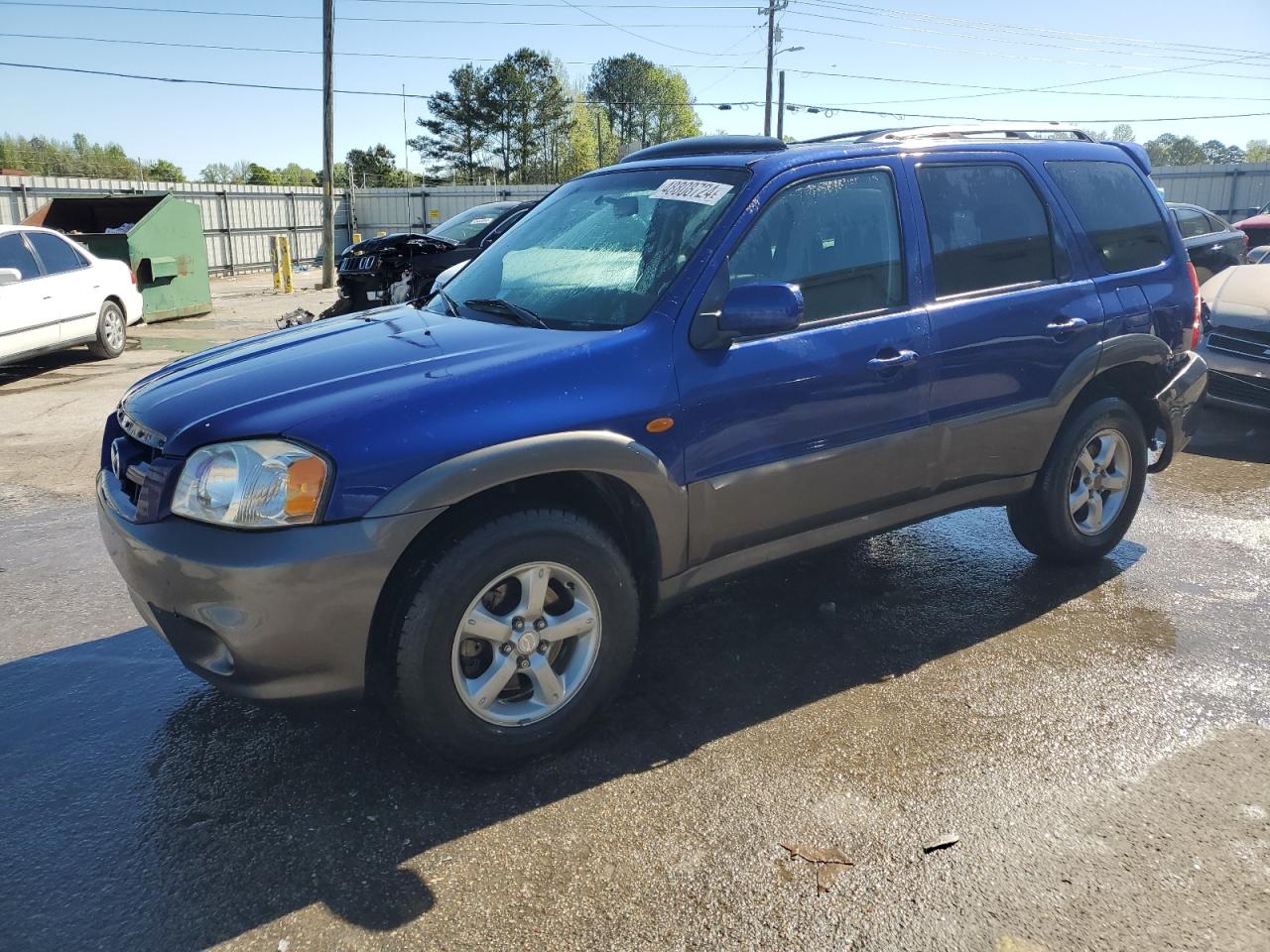 mazda tribute 2005 4f2cz04105km17040