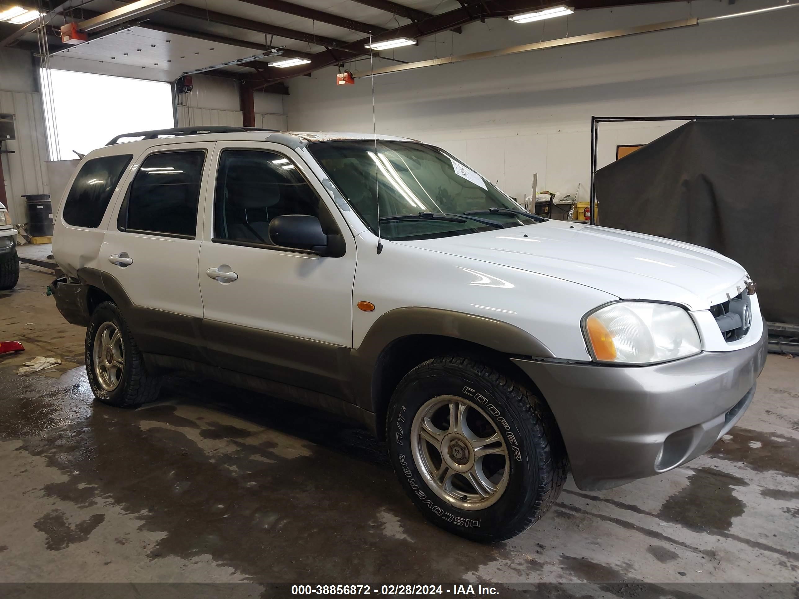 mazda tribute 2003 4f2cz04163km13751