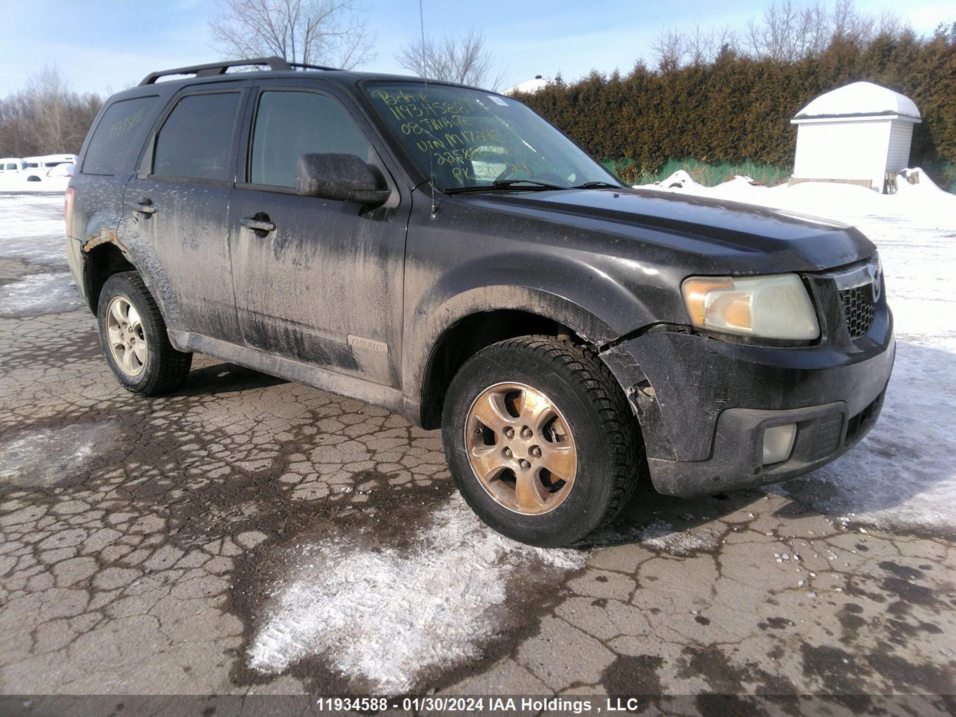 mazda tribute 2008 4f2cz06108km17248