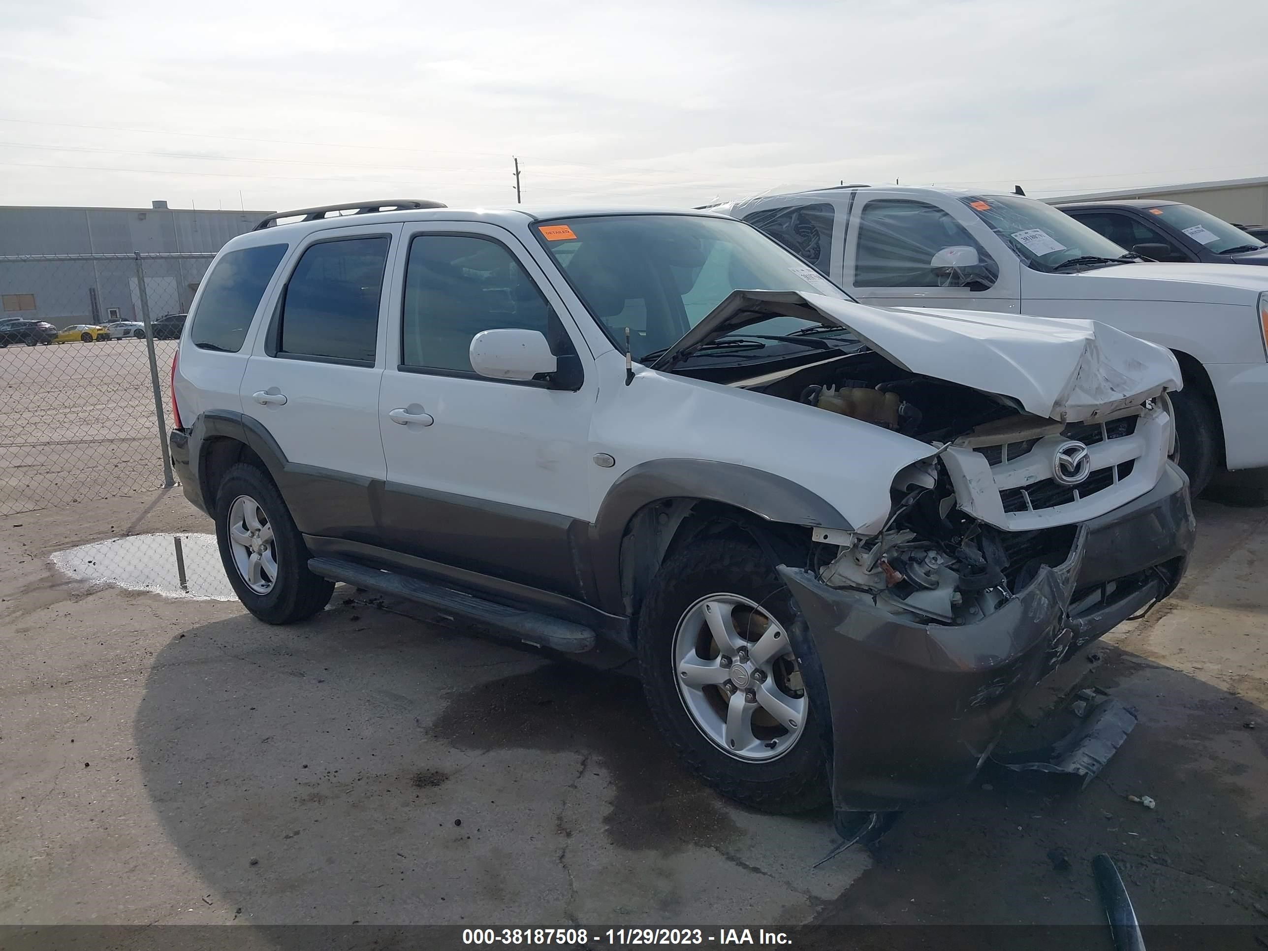 mazda tribute 2005 4f2cz06115km25628