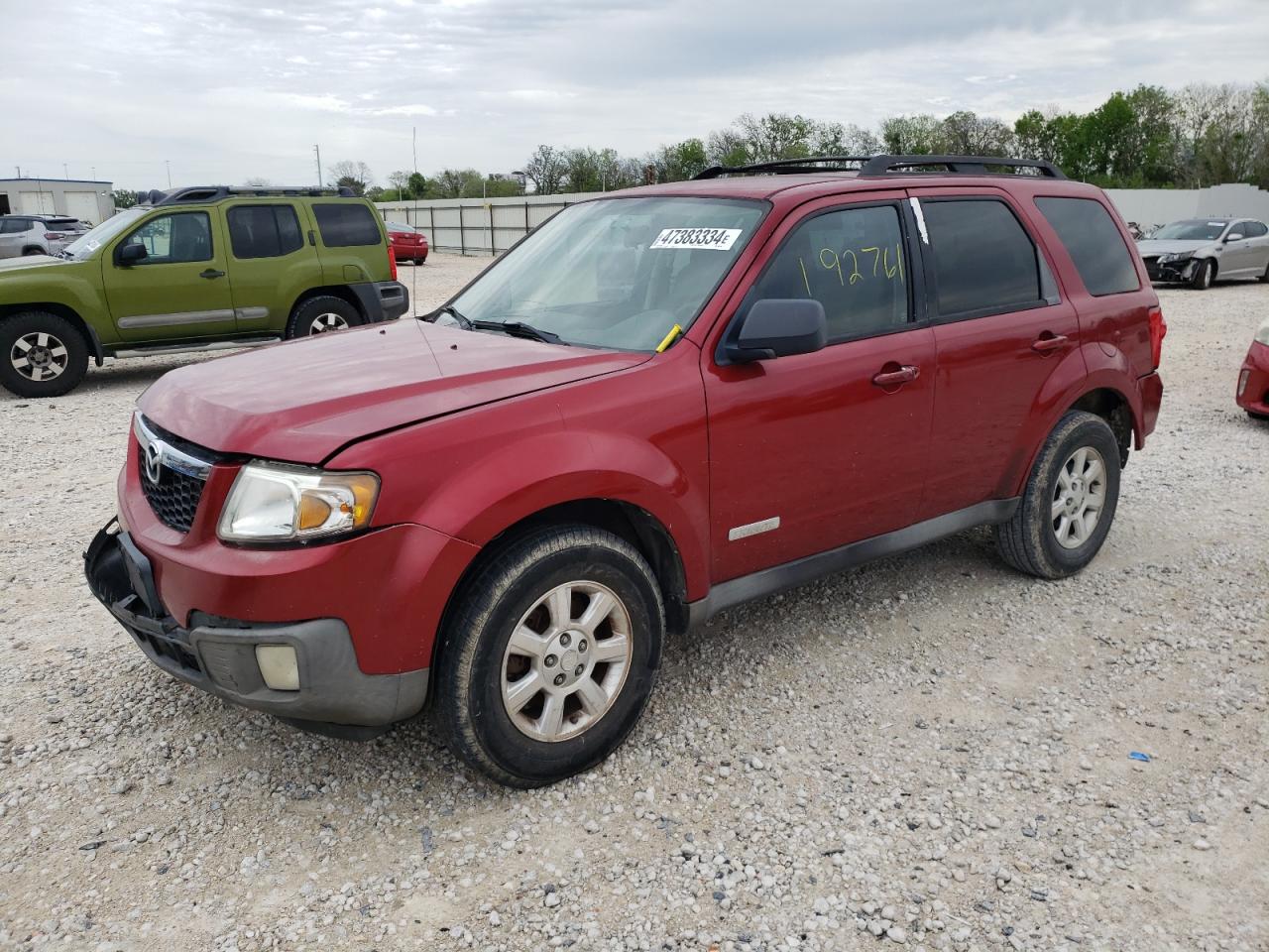 mazda tribute 2008 4f2cz06138km02386